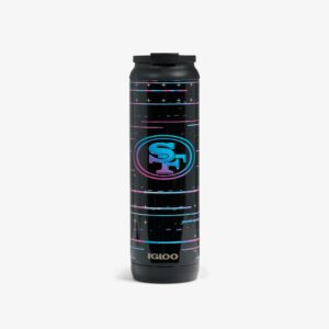 NFL Neon San Francisco 49ers 20 Oz Flip ‘n’ Sip Tumbler