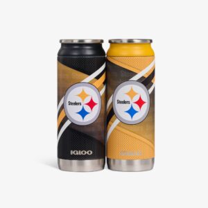 Pittsburgh Steelers Home & Away 16 Oz Can 2-Pack