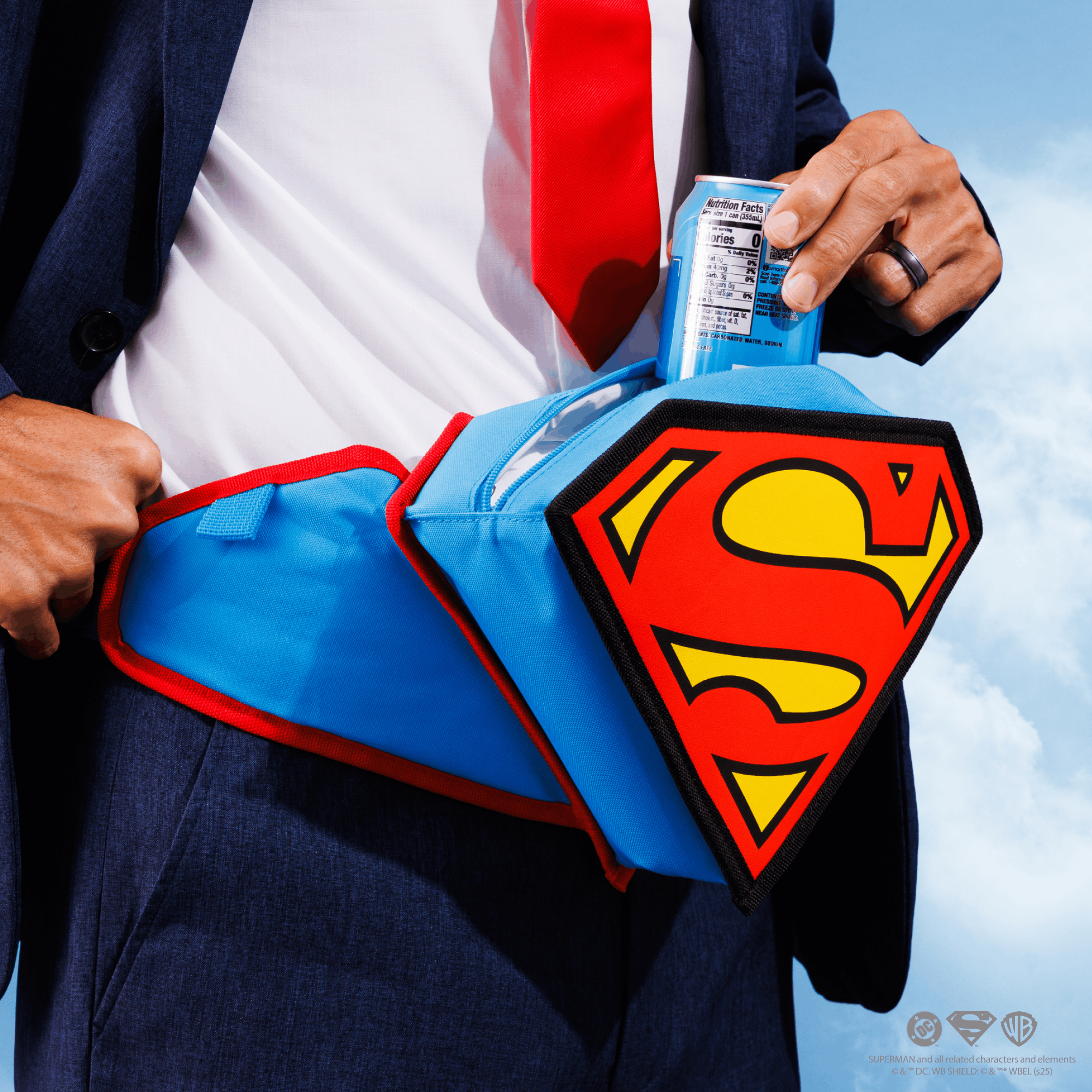 DC Super Heroes Superman™ Belt Fanny Pack Cooler - Image 2