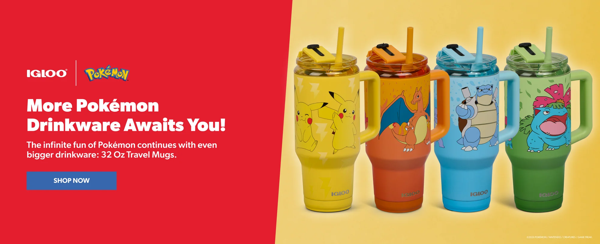 Igloo x Pokemon Drinkware